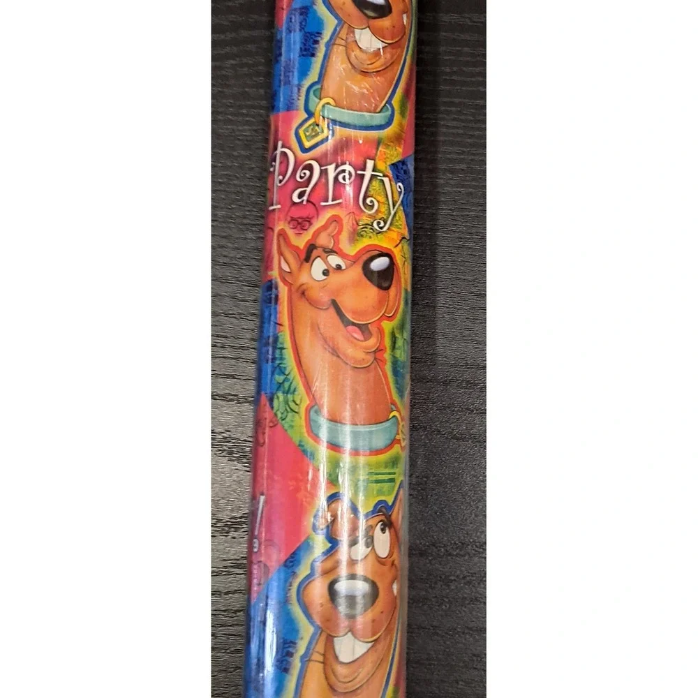 Roll Vintage Scooby Doo Wrapping Paper Finishing Touch by American Greetings NEW